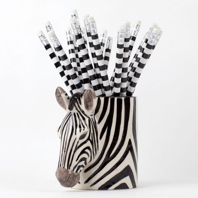 Hovedbilde Sebra vase/blyantboks
