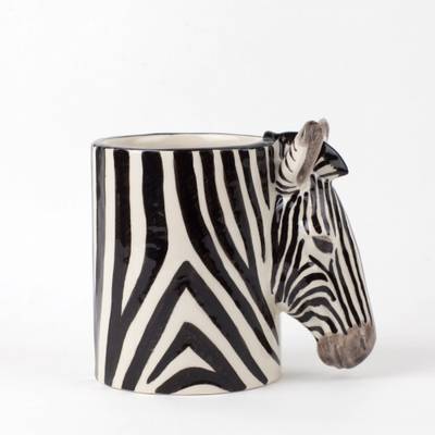 Sebra vase/blyantboks