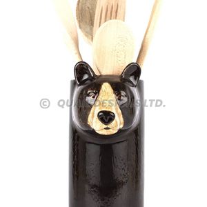 Hovedbilde Svartbj&oslash;rn vase/redskaps boks