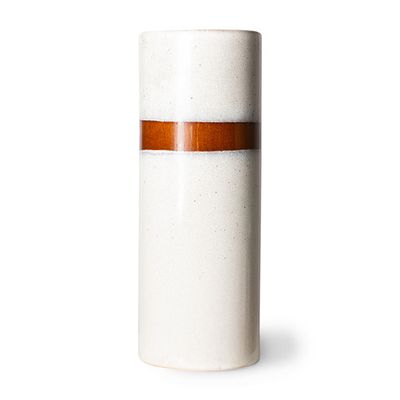 Vase L, snow