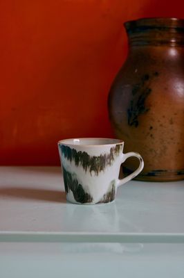 Kopp Cappuccino, 70s ceramics,  Tide